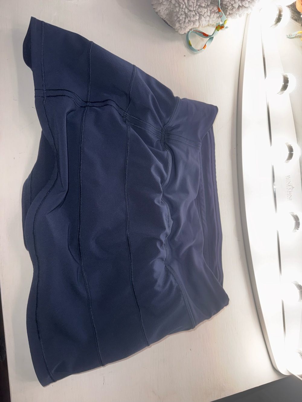 Navy Lululemon athletic skort